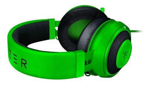 Headset Gamer Razer Kraken Green Multi Platform 7.1 Virtual - Headset Gamer  - Magazine Luiza