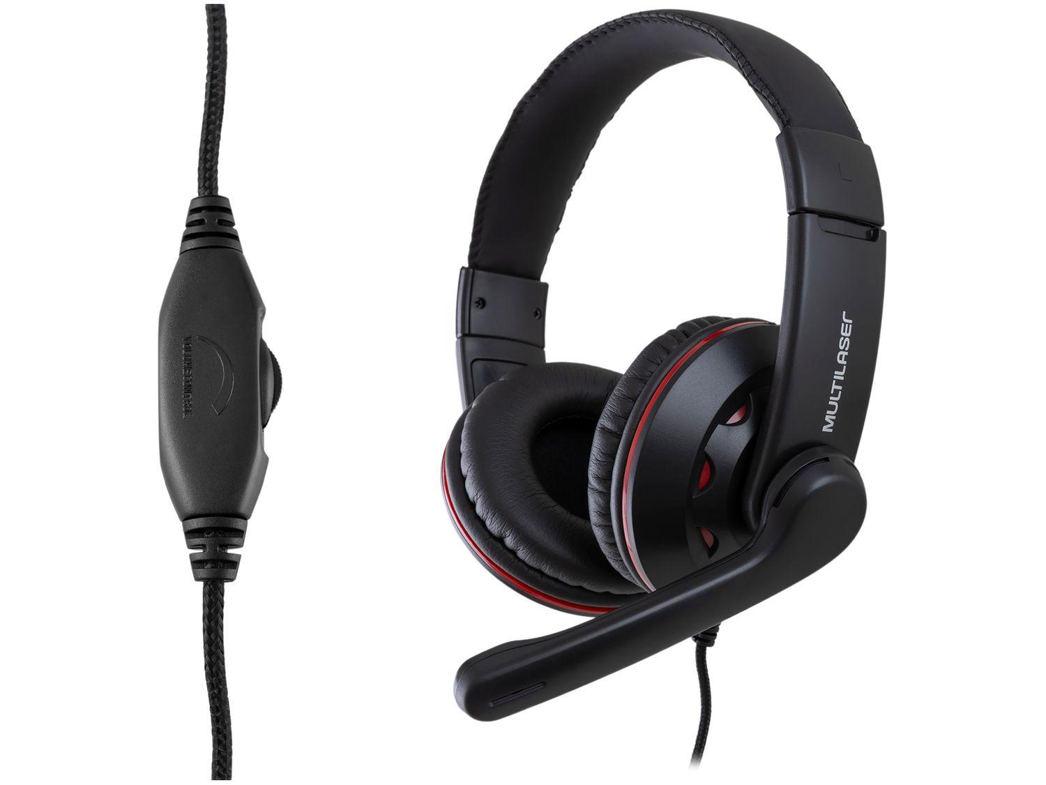 Headset Gamer Warrior PH335 PC P2 Preto