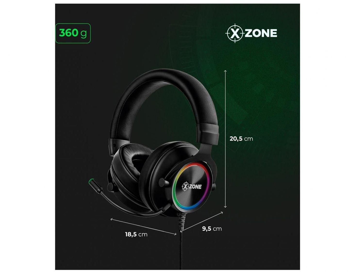 Headset Gamer XZONE GHS-01 - para PC Xbox PS4 Smartphone