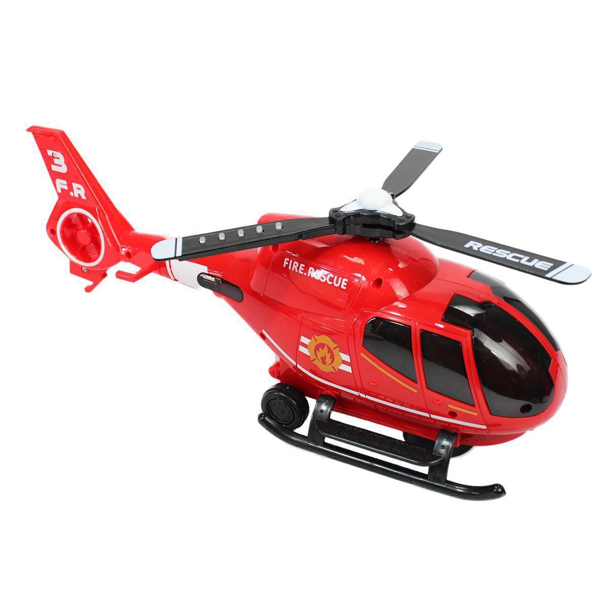 Helicóptero Brinquedo Bate E Volta Com Luzes E Som - Cute Toys - Aviões ...
