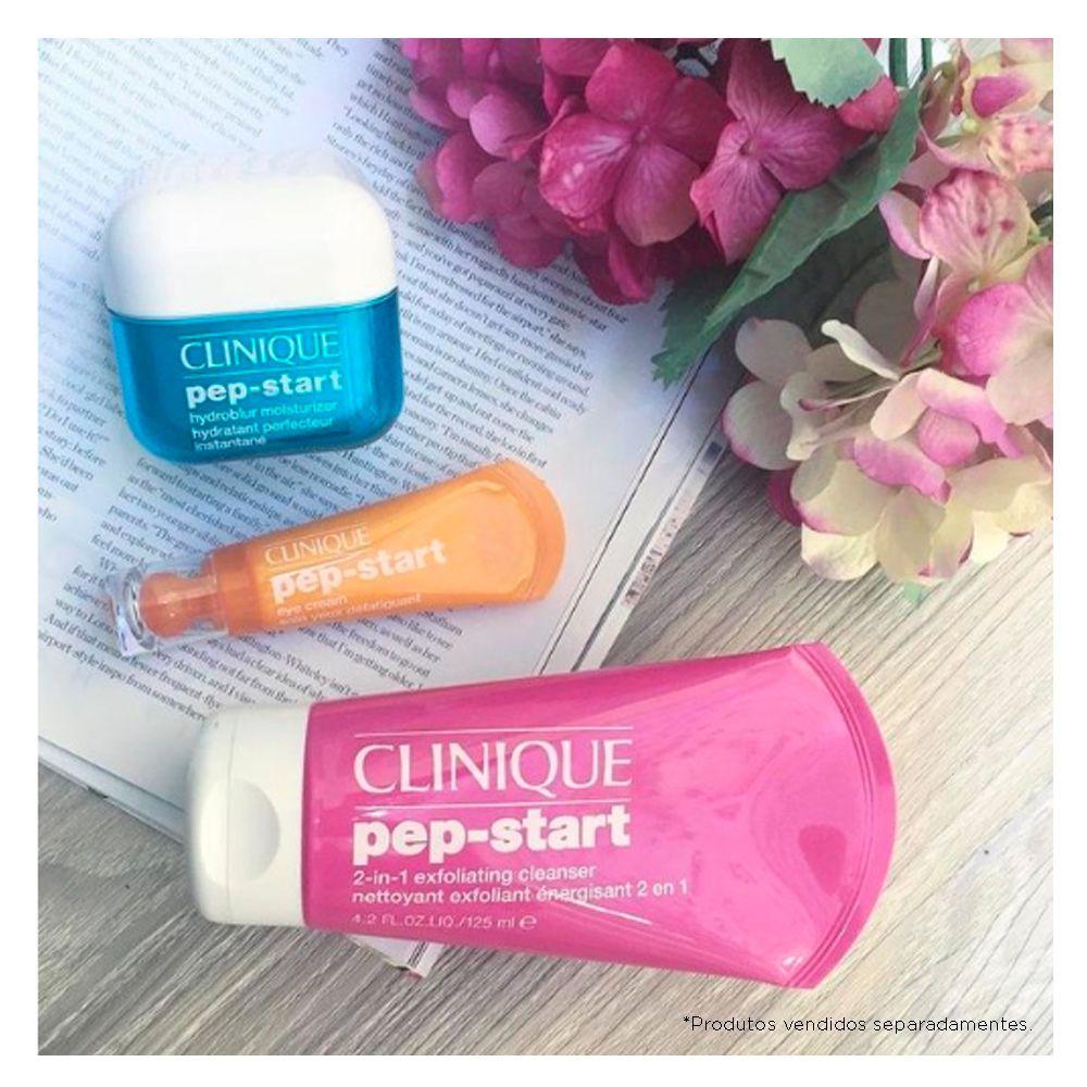 Hidratante para a Área dos Olhos Clinique PepStart Eye Cream