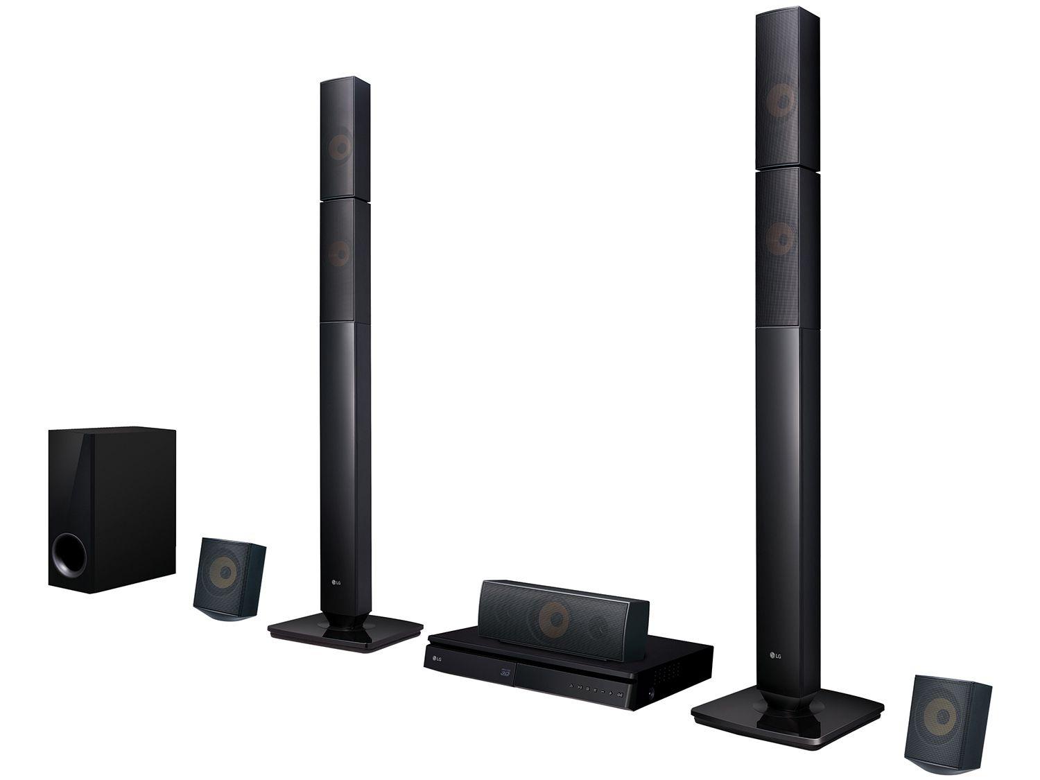 Home Theater LG 1000W Bluetooth LHB645N Home Theater Magazine Luiza