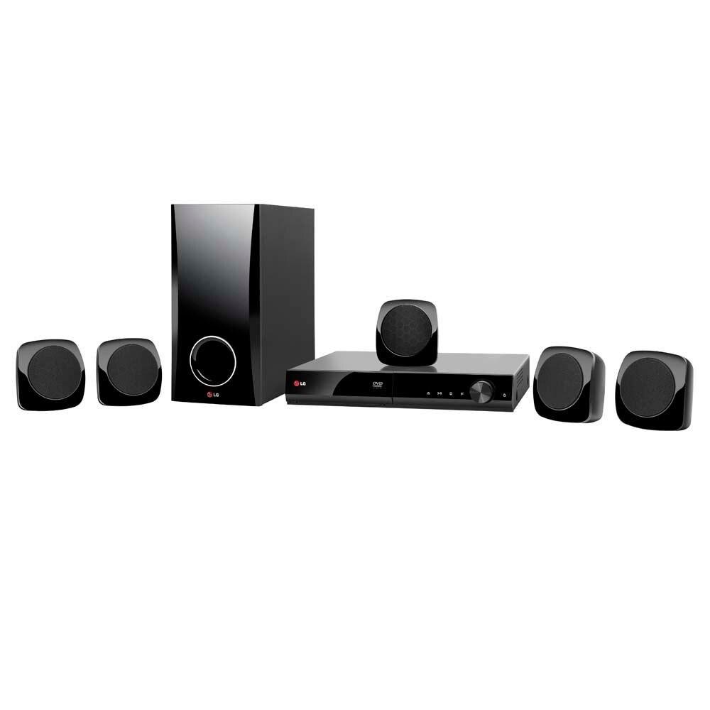 Home Theater LG DH4130S, 5.1 Canais, USB, MP3, WMA, Karaokê, DVD, 330W Bivolt Home Theater