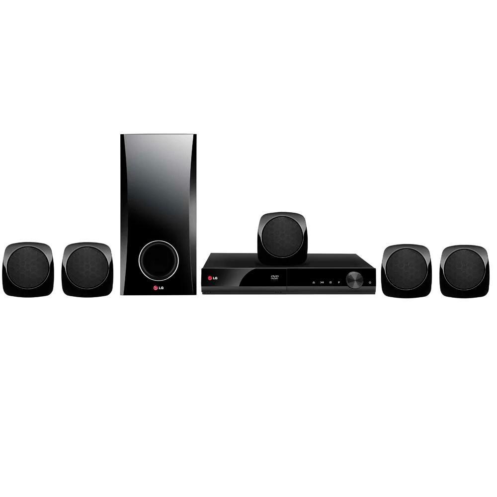 Home Theater LG DH4130S, 5.1 Canais, USB, MP3, WMA, Karaokê, DVD, 330W Bivolt Home Theater