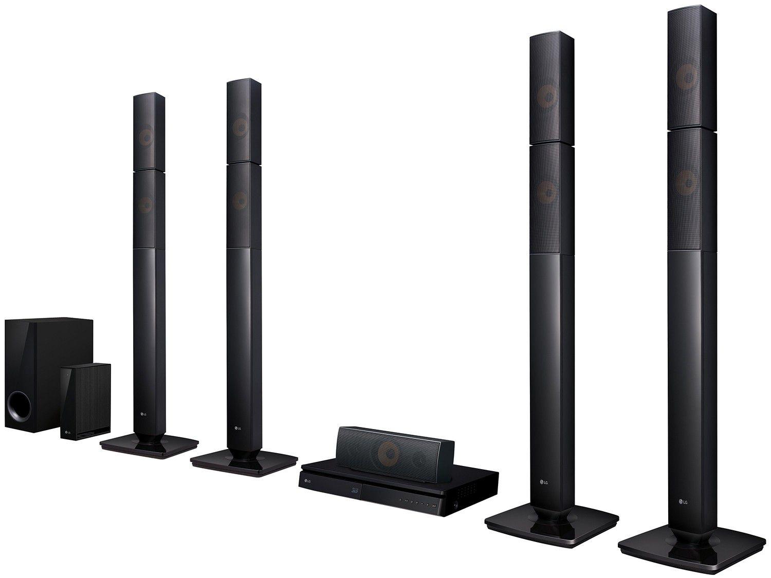 Home Theater LG Wireless Bluetooth 1000W 5.1 Canais HDMI LHB655NW