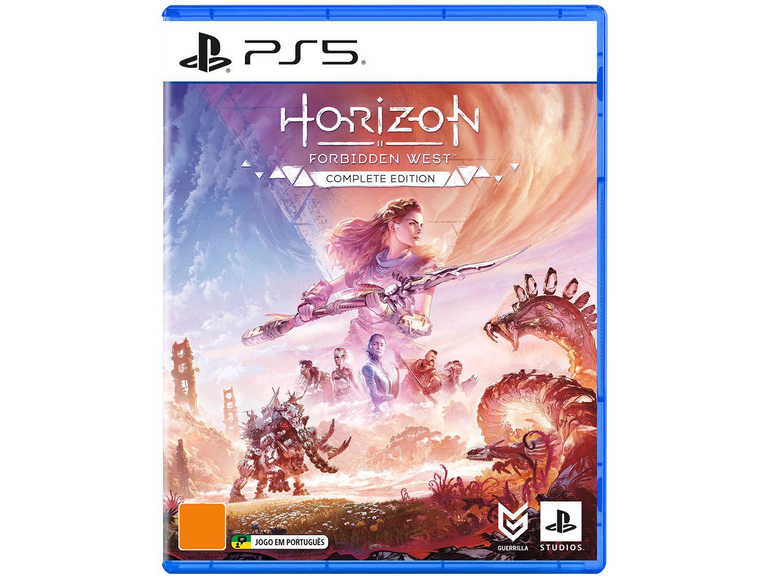 Horizon Forbidden West Complete Edition para PS5 Guerrilla Jogos PS5 Magazine Luiza