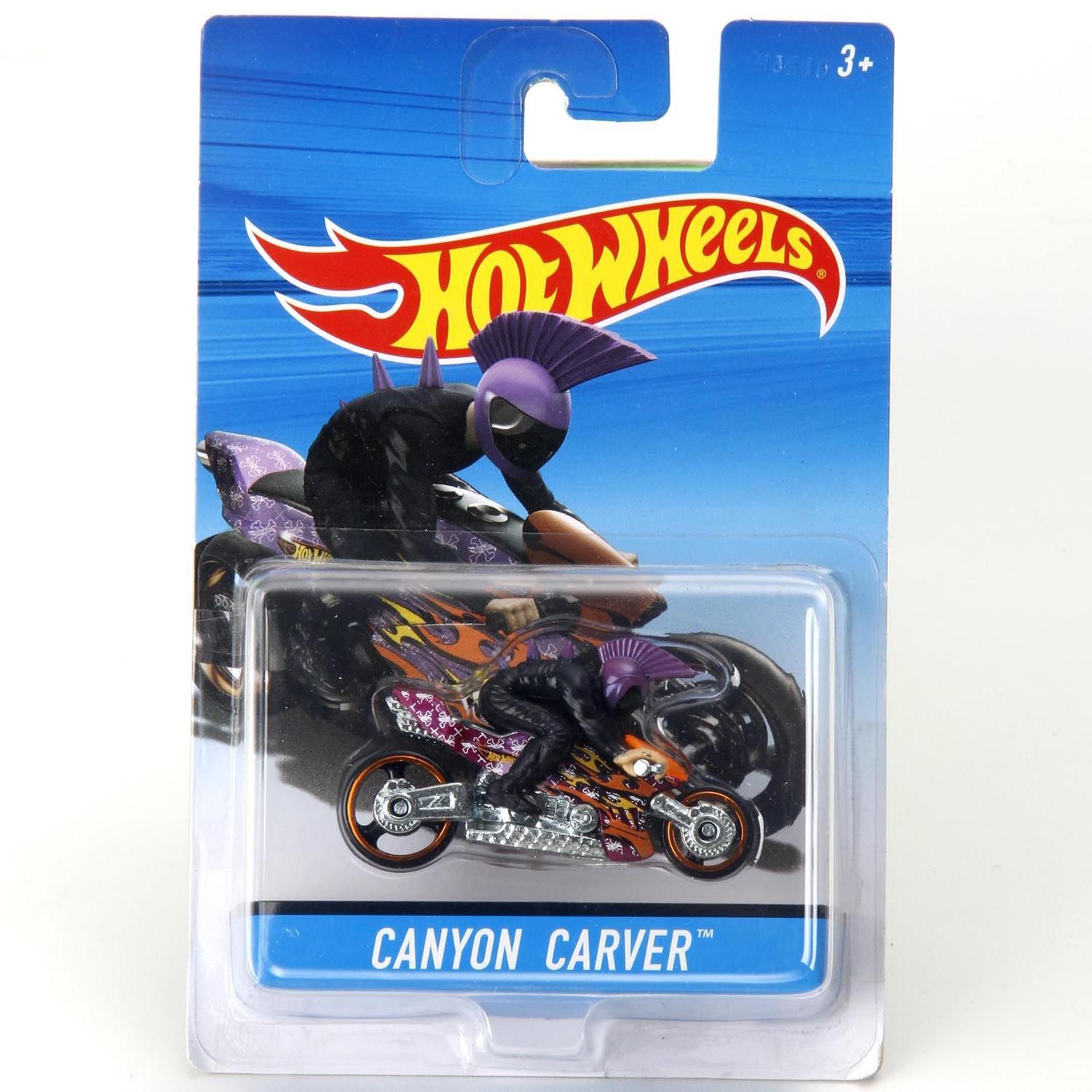 Hot Wheels - Canyon Carver - Série Motos - X2079 - Carrinho