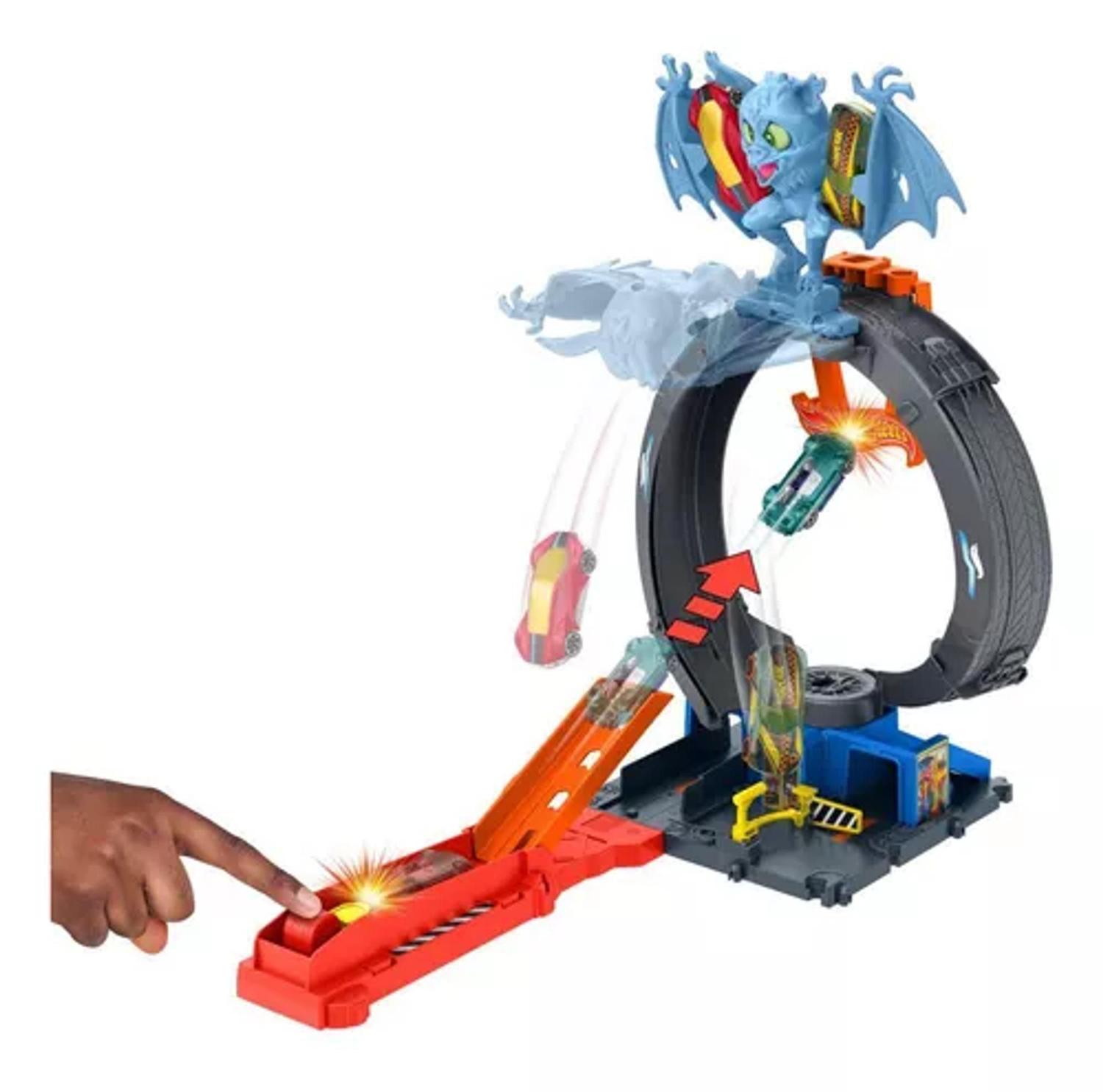 Wheels City Ataque Aéreo Ataque Del Dragon Hot Wheels Dragon