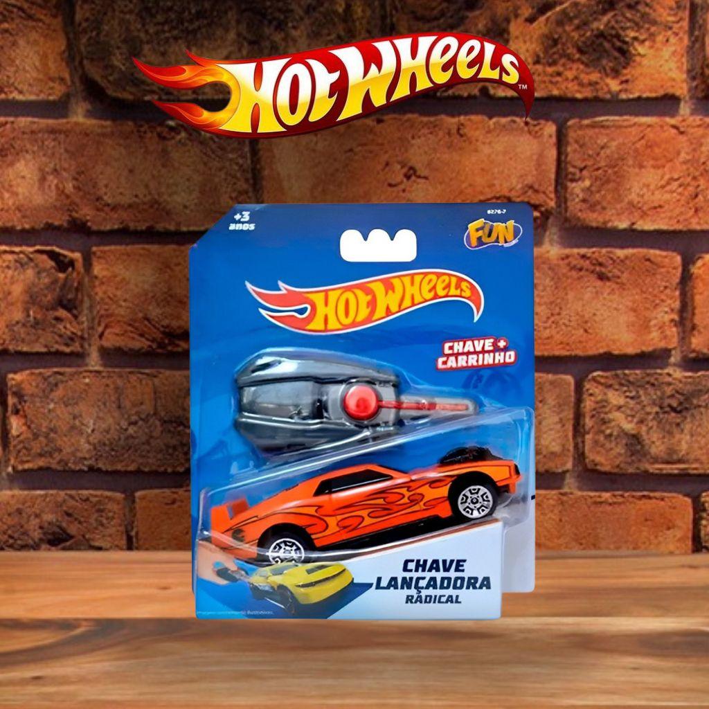 Hot Wheels Lançador Carrinho Laranja Color Shifter F0003 Fun