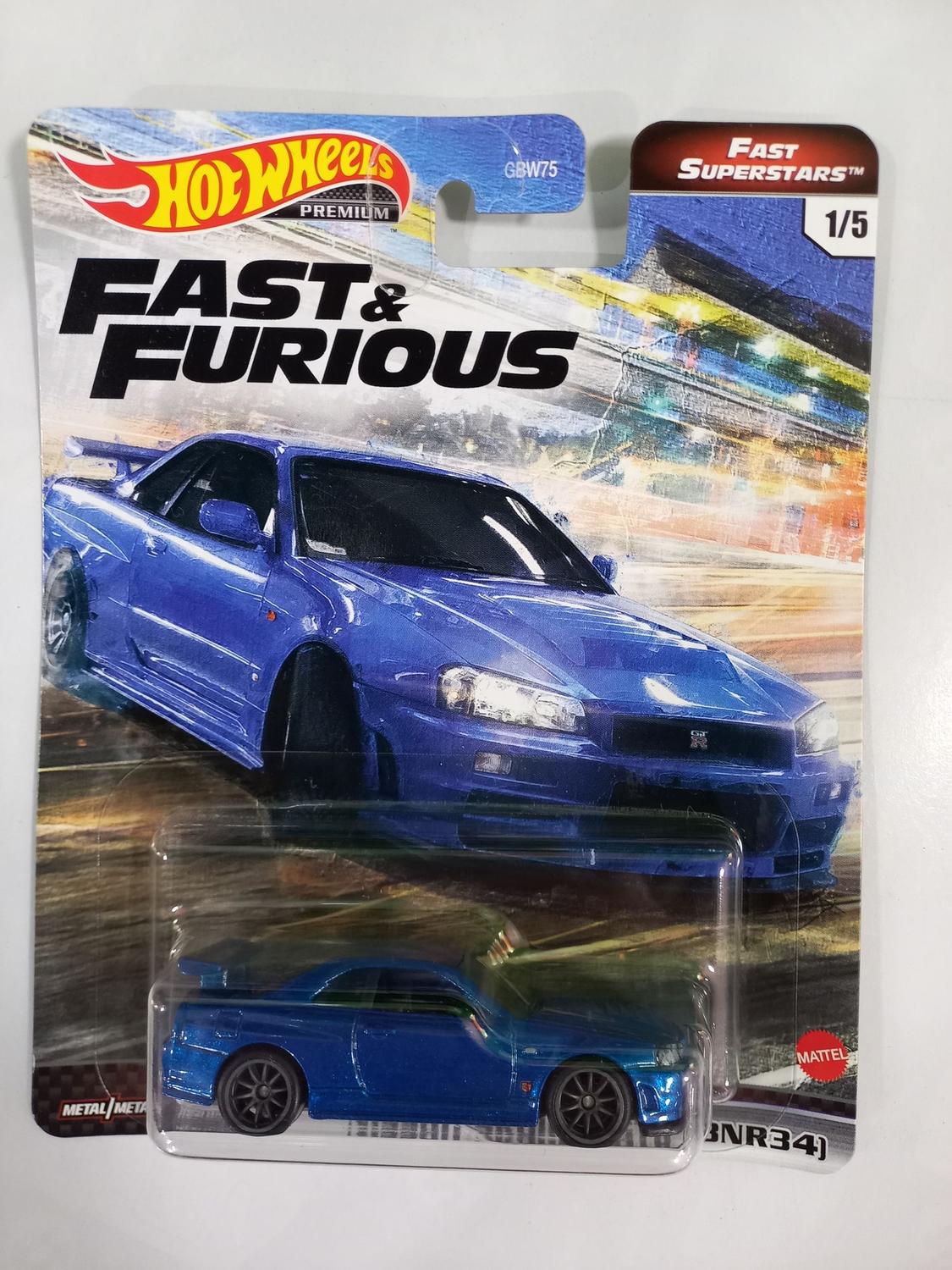 Hot Wheels Velozes e Furiosos 2019 Kit c/ 6 Carrinhos Mattel