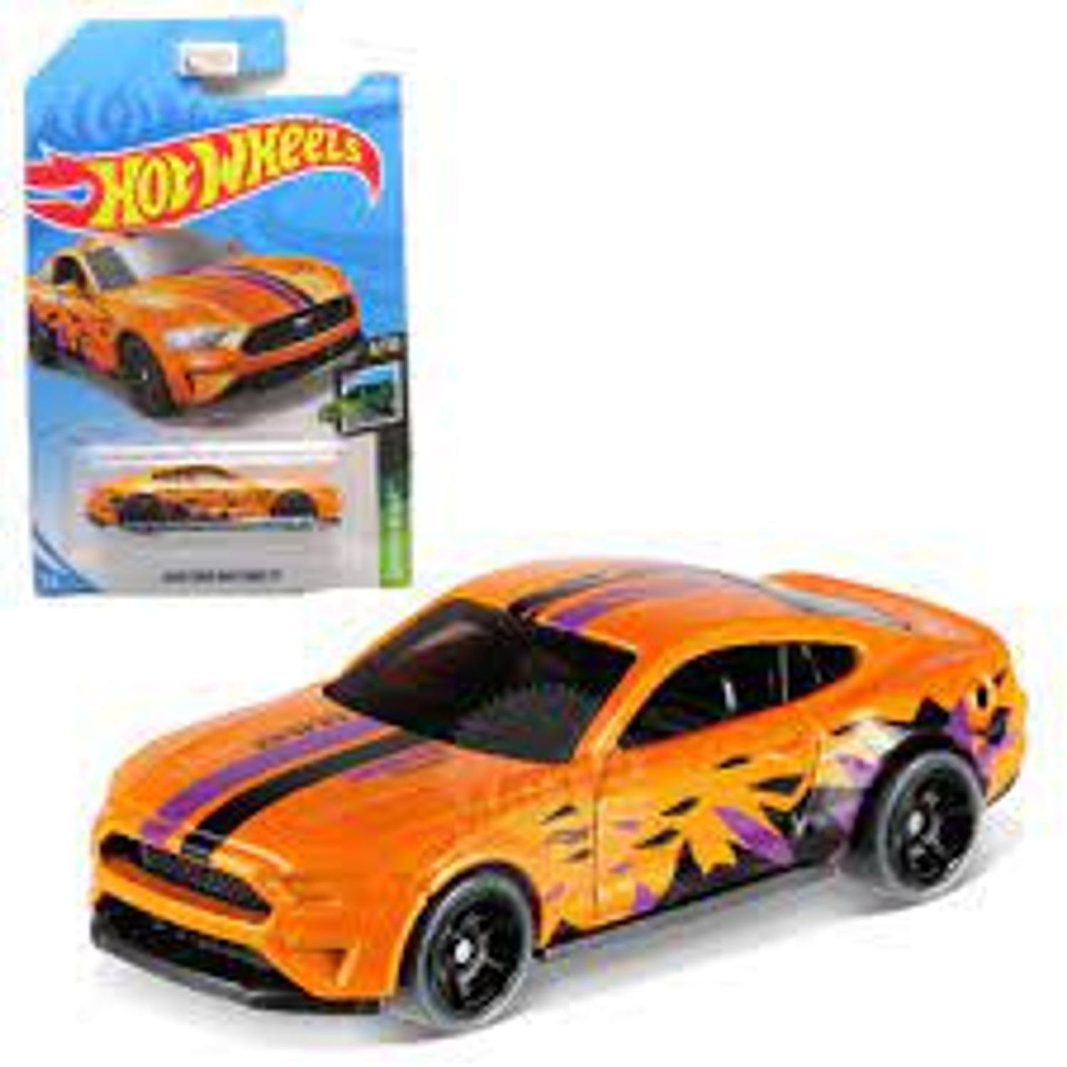 Hot Wheels Speed Blur 2018 Ford Mustang GT FYD37 Mattel 12115 Carrinho de Brinquedo Magazine Luiza