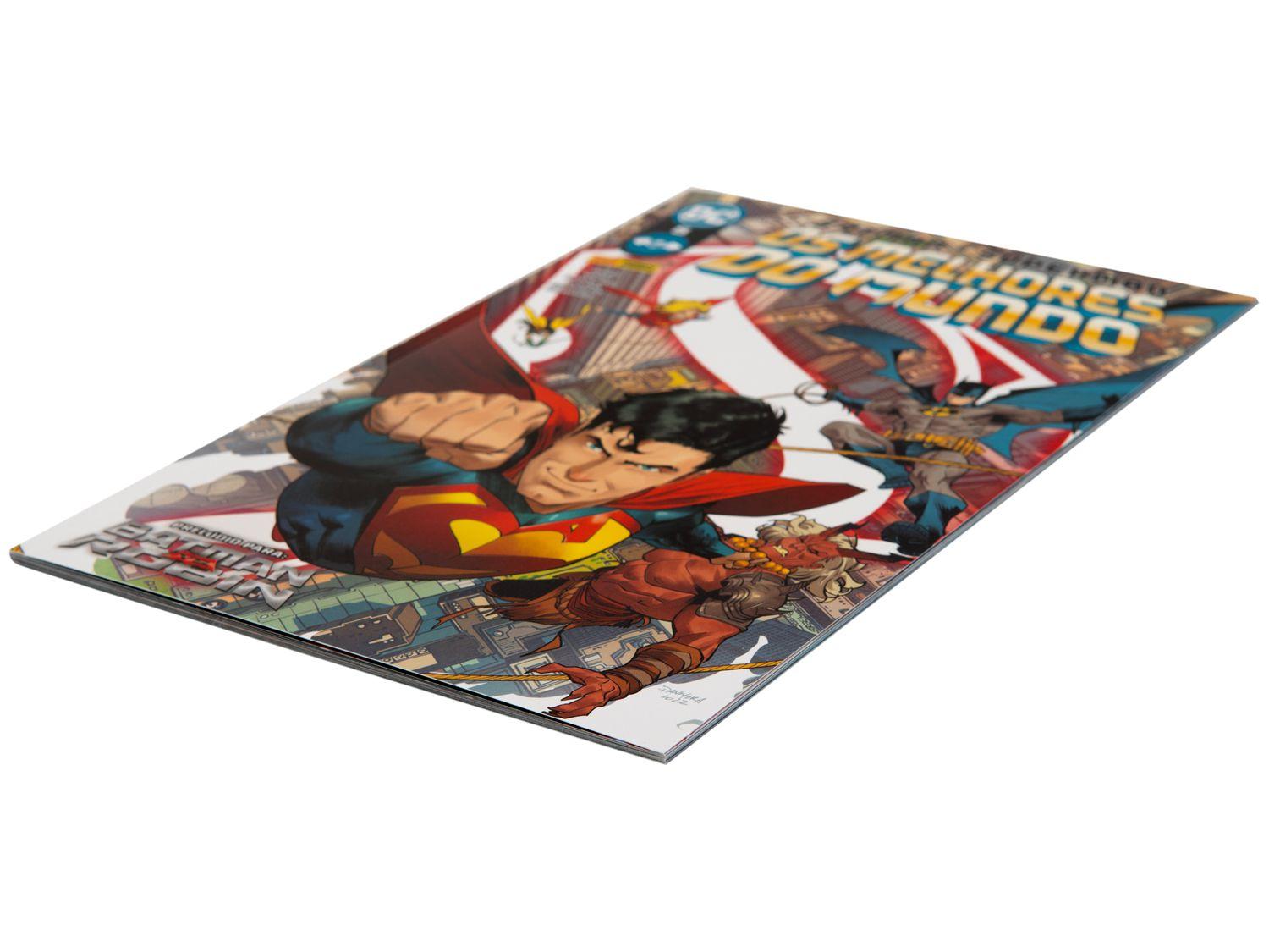 HQ Batman Superman: Os Melhores do Mundo Capa Dura Editora Panini