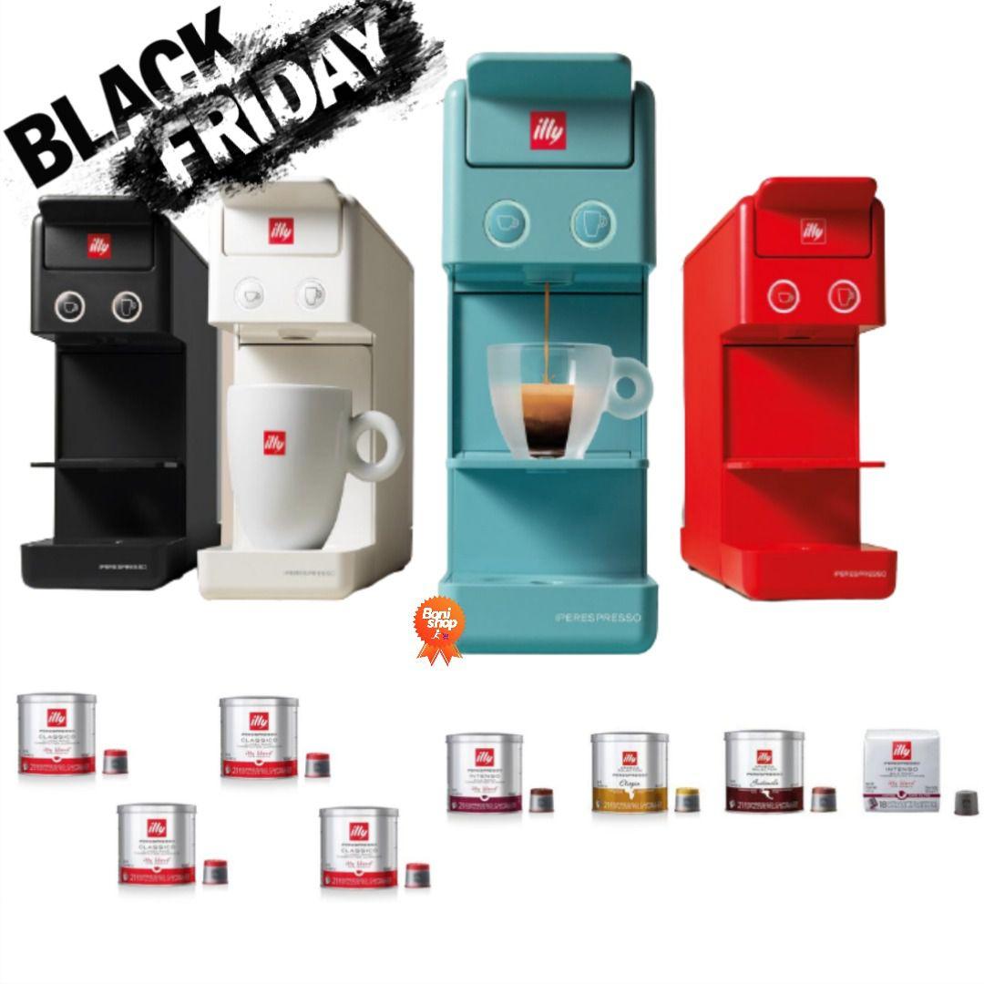 Illy kit black friday maquina de café y3.3 capsulas 8 latas café em capsulas  - Cafeteira Expresso - Magazine Luiza