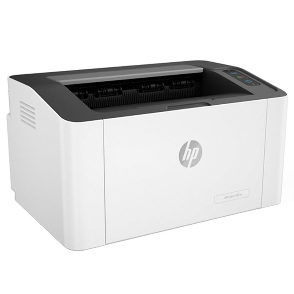 Impressora HP Laser 107w Monocromática, Wi-Fi, USB e 110V ...