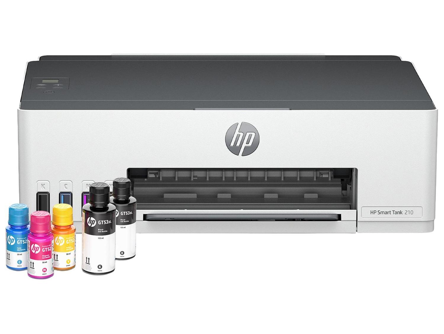 Impressora HP Smart Tank 210 Jato de Tinta Térmico Colorida Wi-Fi USB