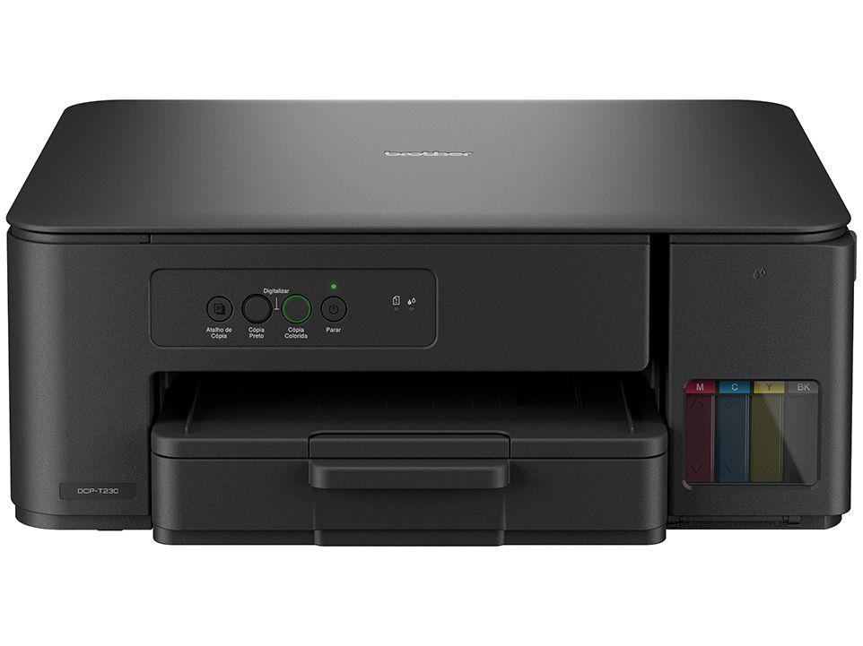 Impressora Multifuncional Brother InkBenefit Tank DCPT230 Tanque de Tinta Colorida USB