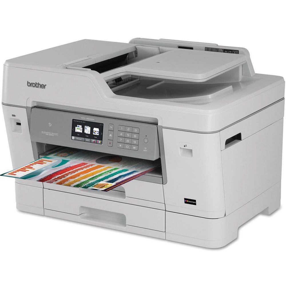 Impressora Multifuncional Brother MFC-J6935DW Jato de Tinta Colorida ...