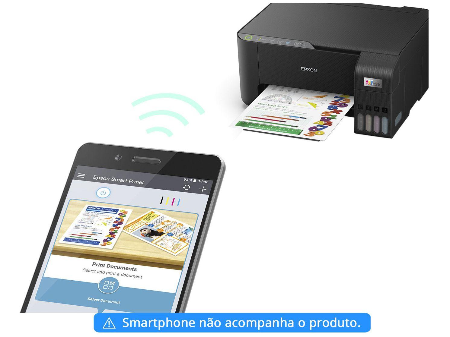 Impressora Multifuncional Epson Ecotank L3250