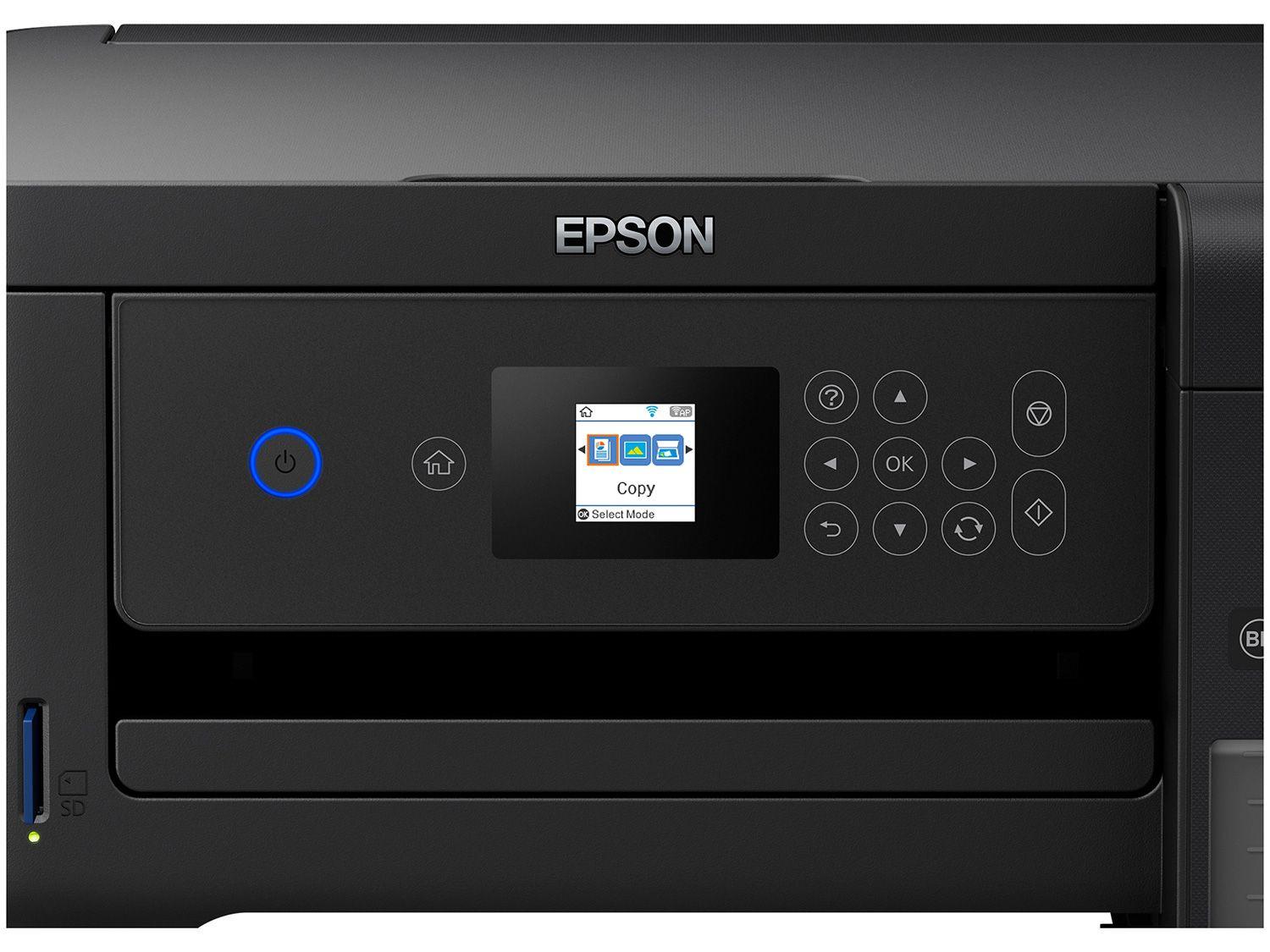 Impressora Multifuncional Epson EcoTank L4160 - Tanque de Tinta ...