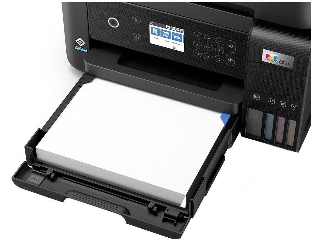Impressora Multifuncional Epson Ecotank L6270 Tanque de Tinta Colorida USB Wi-Fi ADF