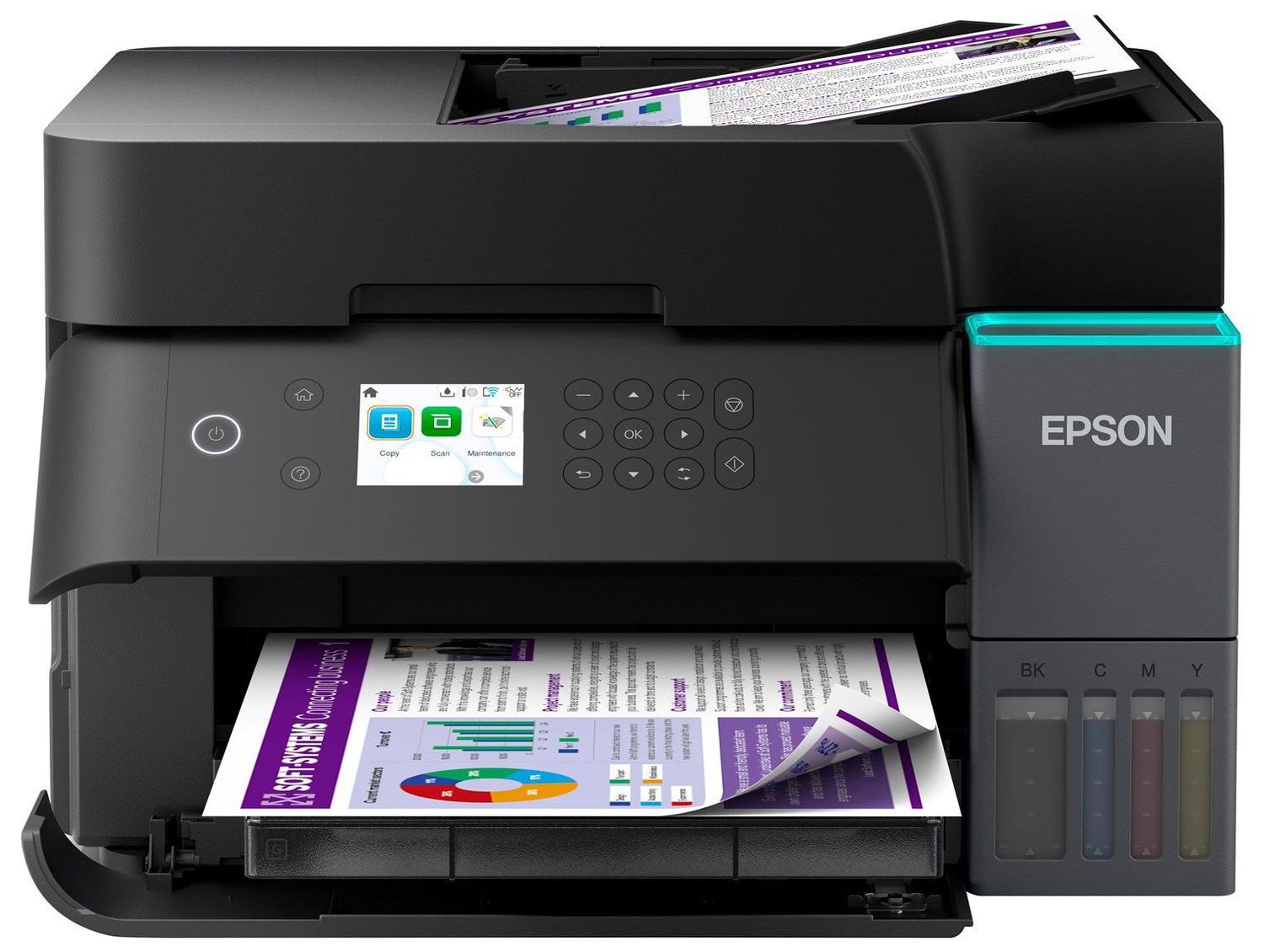 Impressora Multifuncional Epson EcoTank L6370 Jato de Tinta Colorida Wi-Fi USB ADF