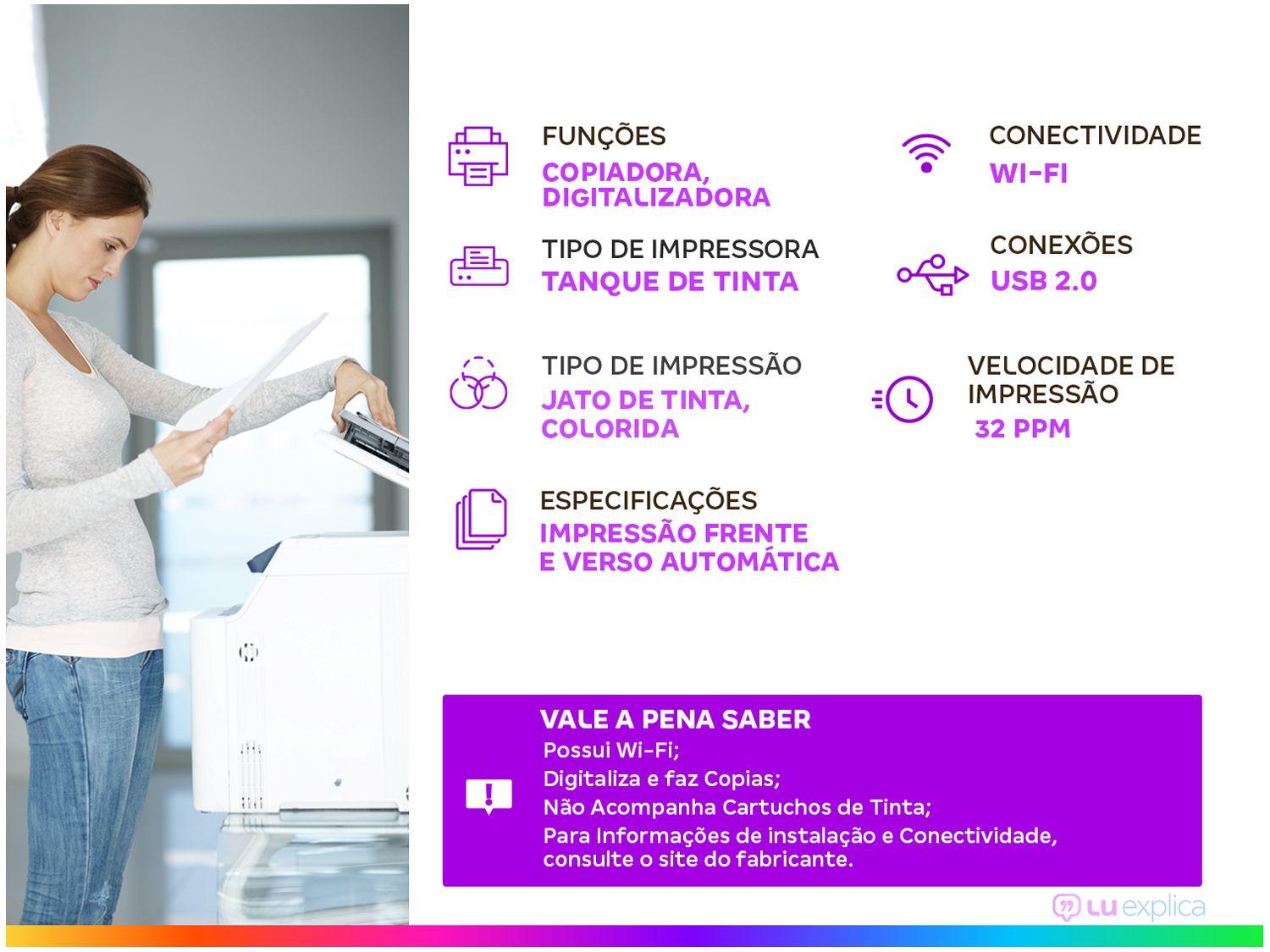 Impressora Multifuncional Epson EcoTank L8180
