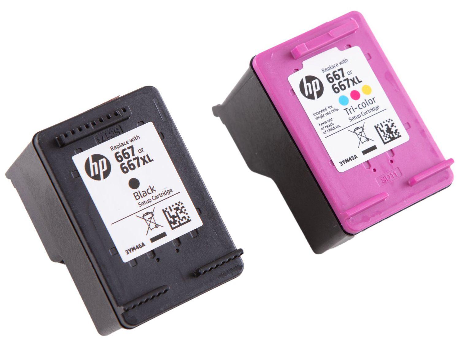 Impressora Multifuncional HP DeskJet Ink 2874 Wi-Fi Jato de Tinta Térmico Colorida USB
