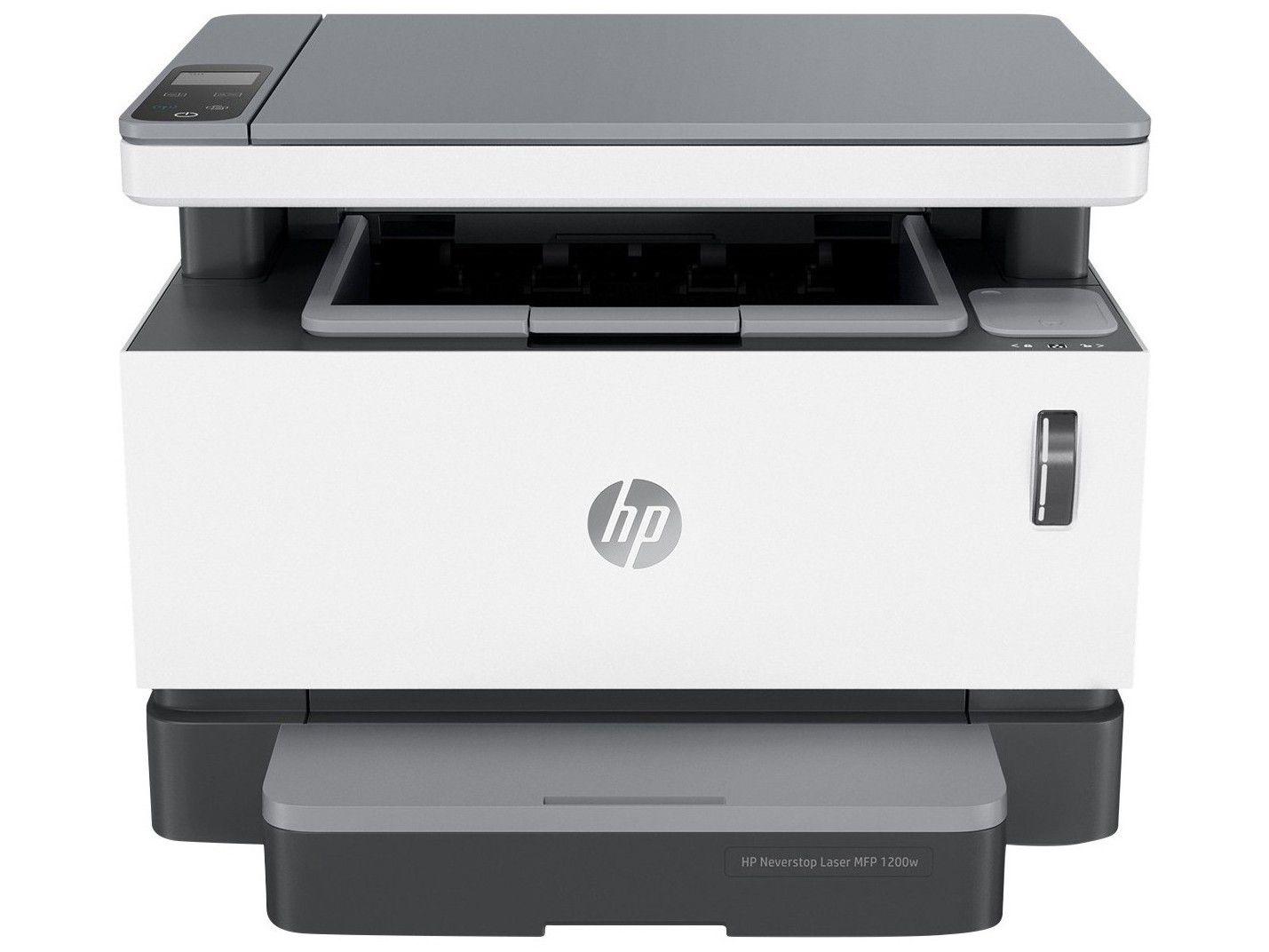 Impressora Multifuncional HP Neverstop 1200W Laser Preto e Branco Wi