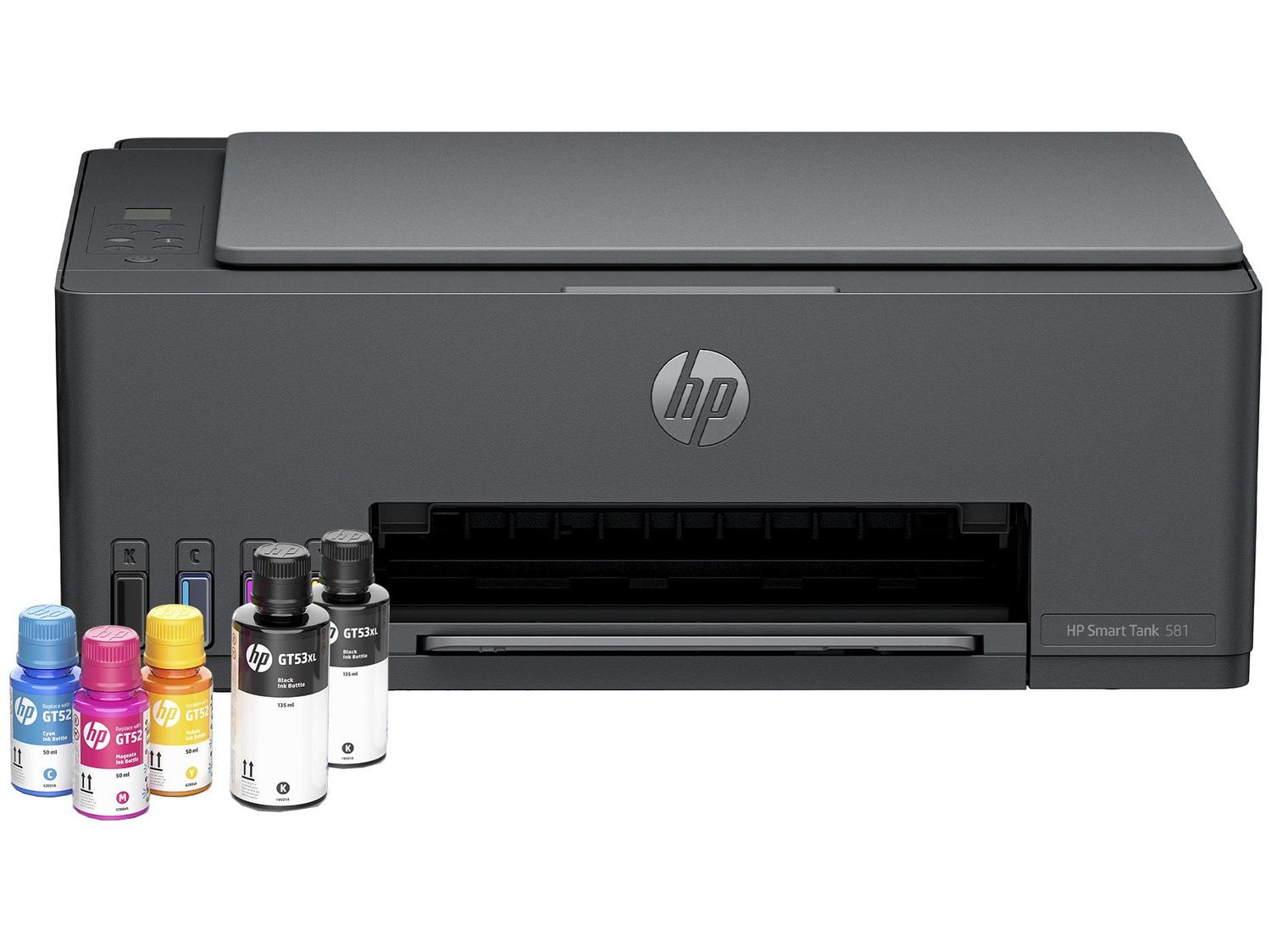 Impressora Multifuncional HP Smart Tank 581 Wi-Fi