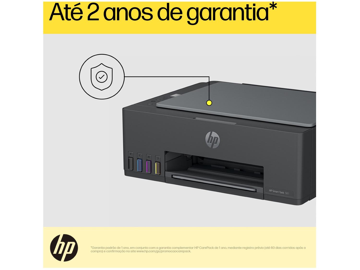 Impressora Multifuncional HP Smart Tank 581 Wi-Fi