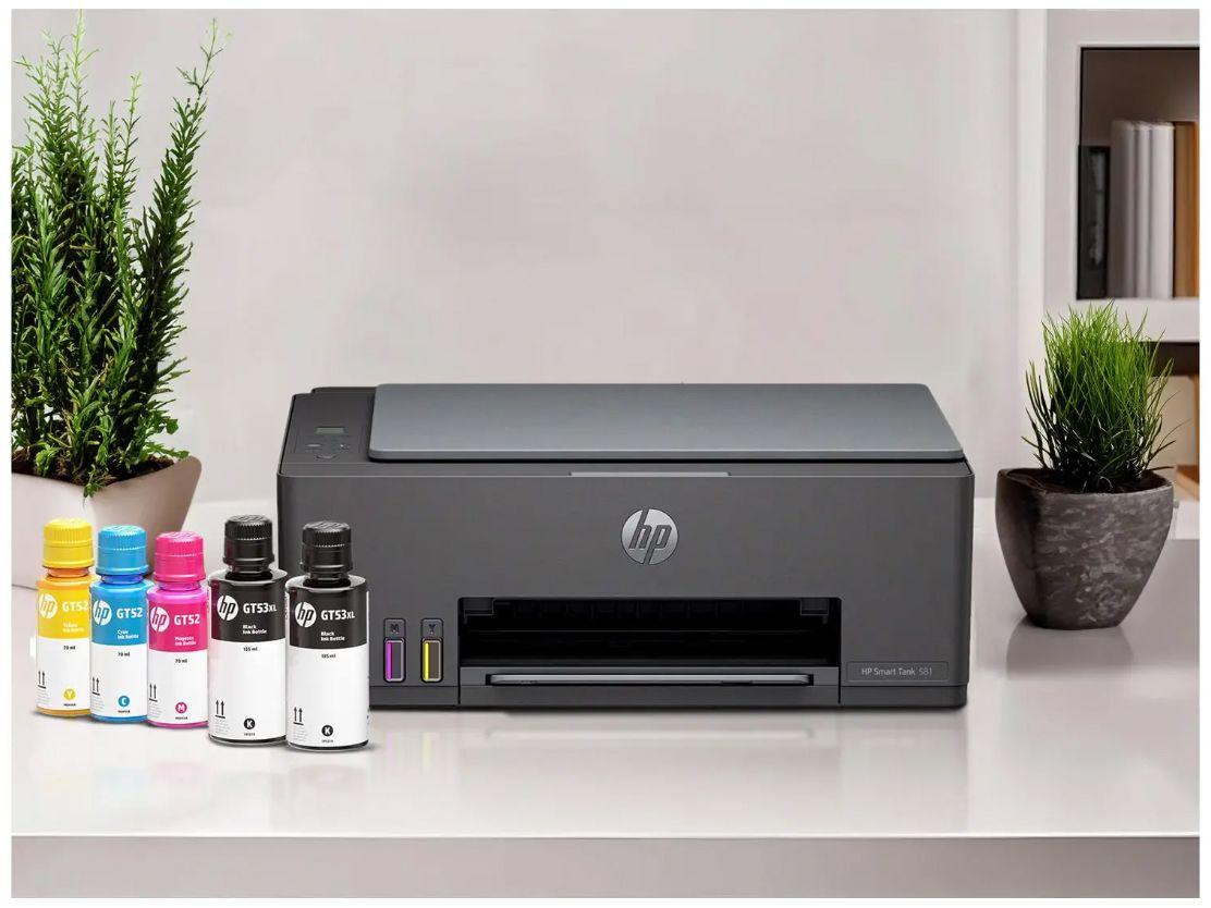 Impressora Multifuncional HP Smart Tank 581 Wi-Fi