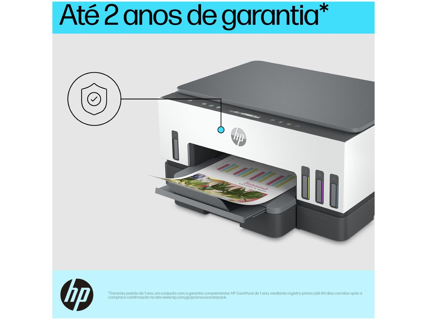 Impressora Multifuncional HP Smart Tank 724 Wi-Fi