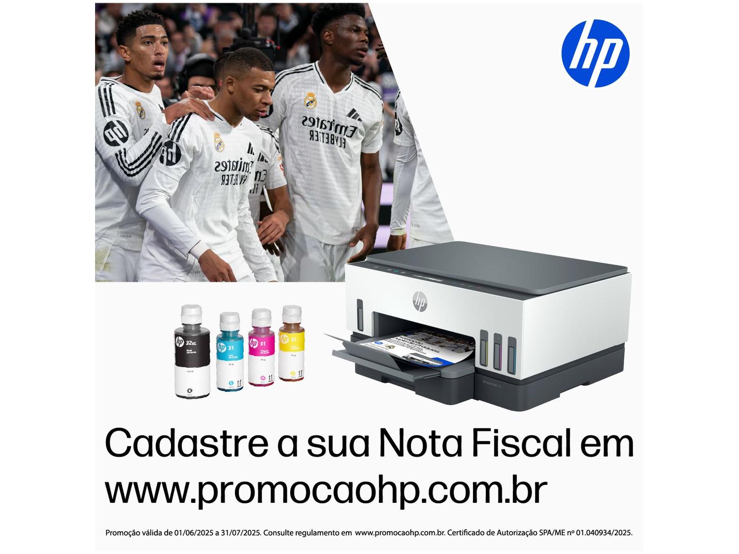 Impressora Multifuncional HP Smart Tank 724 Wi-Fi
