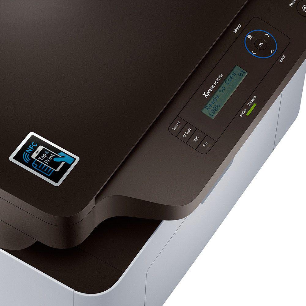 Impressora Multifuncional Samsung SL-M2070W Laser Mono Wireless ...