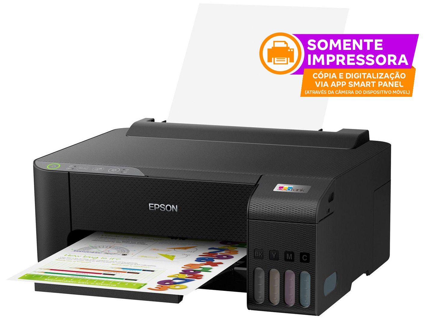 Impressora Tanque de Tinta Epson Wi-Fi Ecotank L1250