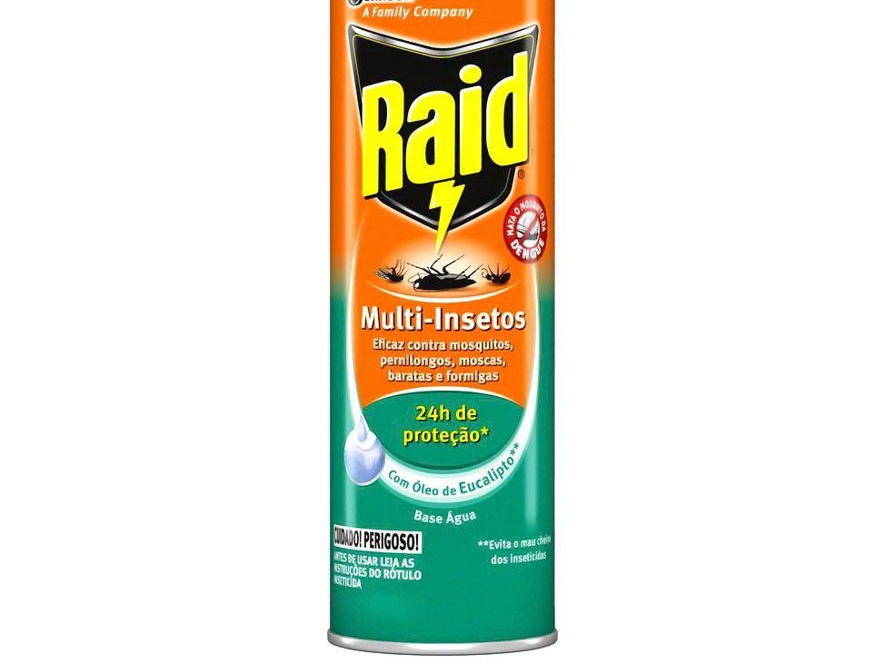 Inseticida Aerossol Raid Multi-insetos
