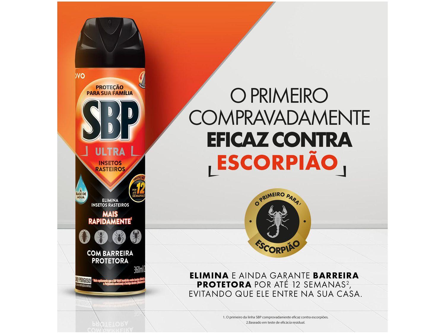 Inseticida SBP Aerossol Ultra 360ml