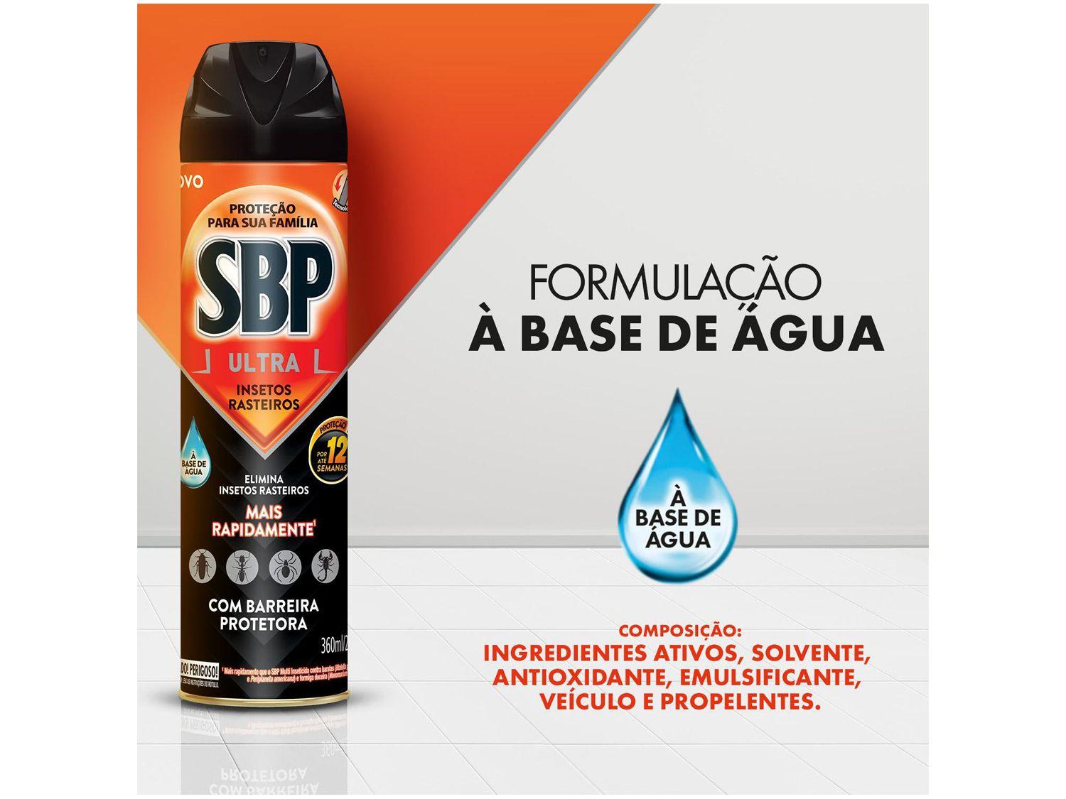 Inseticida SBP Aerossol Ultra 360ml