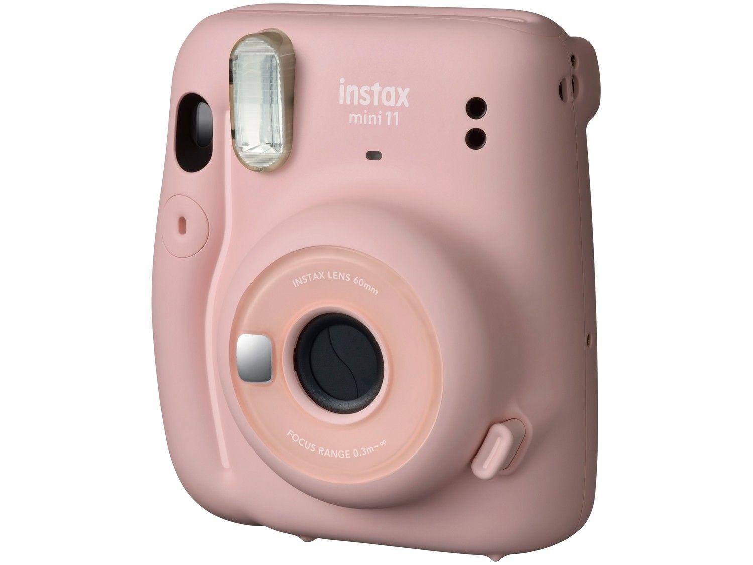 Instax Mini 11 Fujifilm Rosa Flash Automático