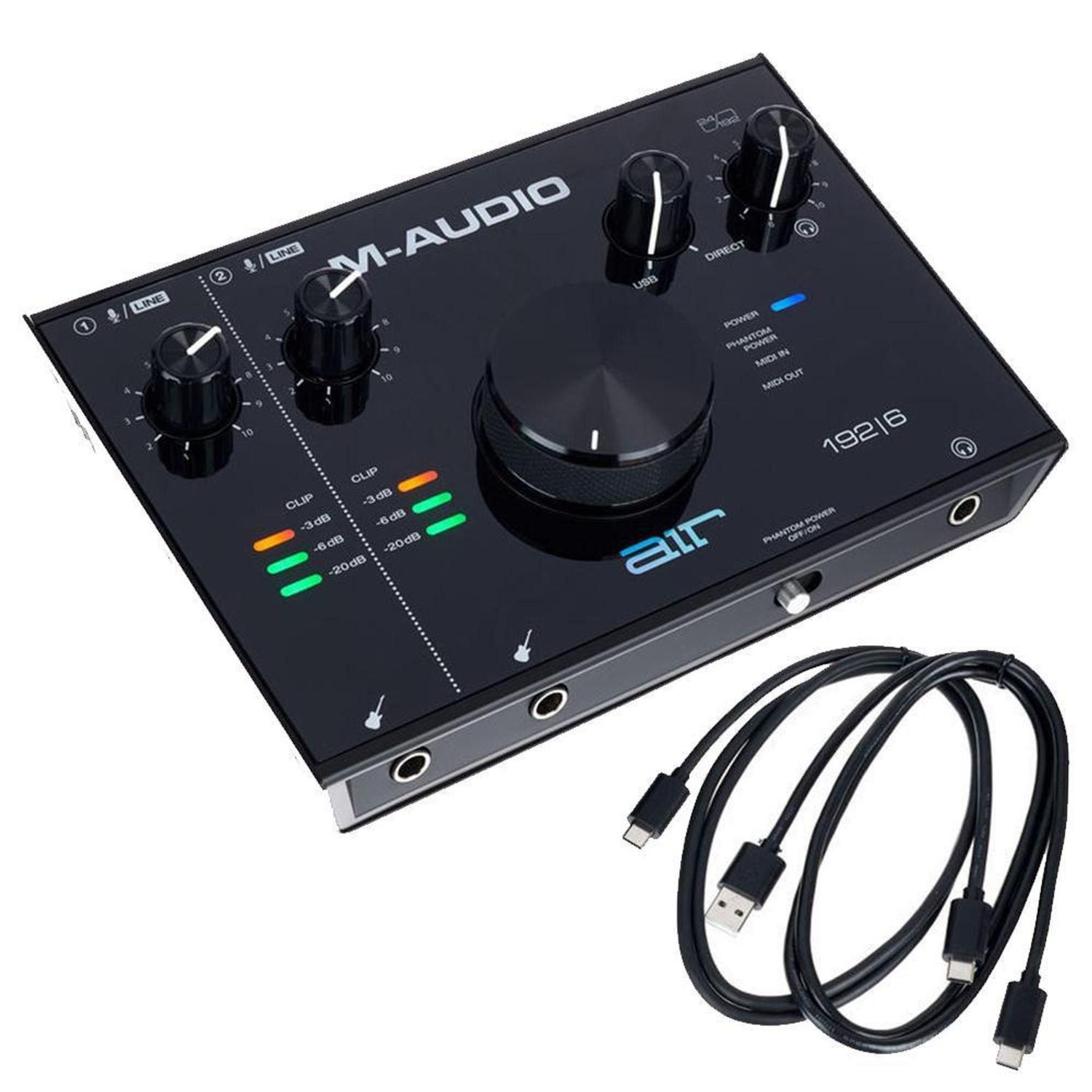 DTM・DAW M-AUDIO air 192|6 Amazon.com: M-Audio AIR 192x6 USB C MIDI Audio Interface for