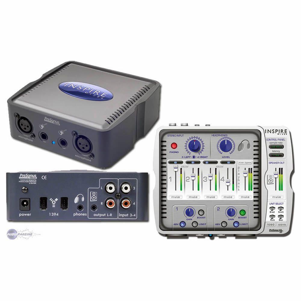 Interface Presonus Inspire 1394 Firewire Interface de Áudio