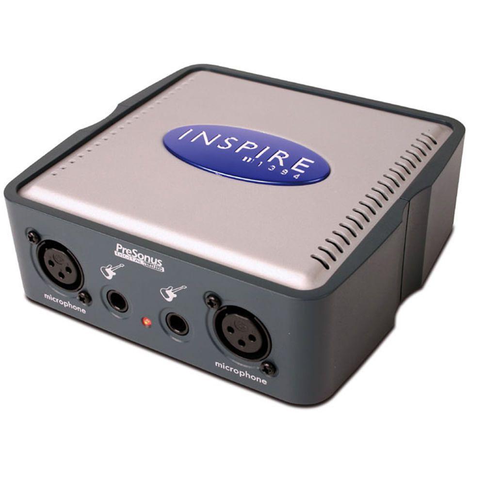 Interface Presonus Inspire 1394 Firewire Interface de Áudio Magazine Luiza