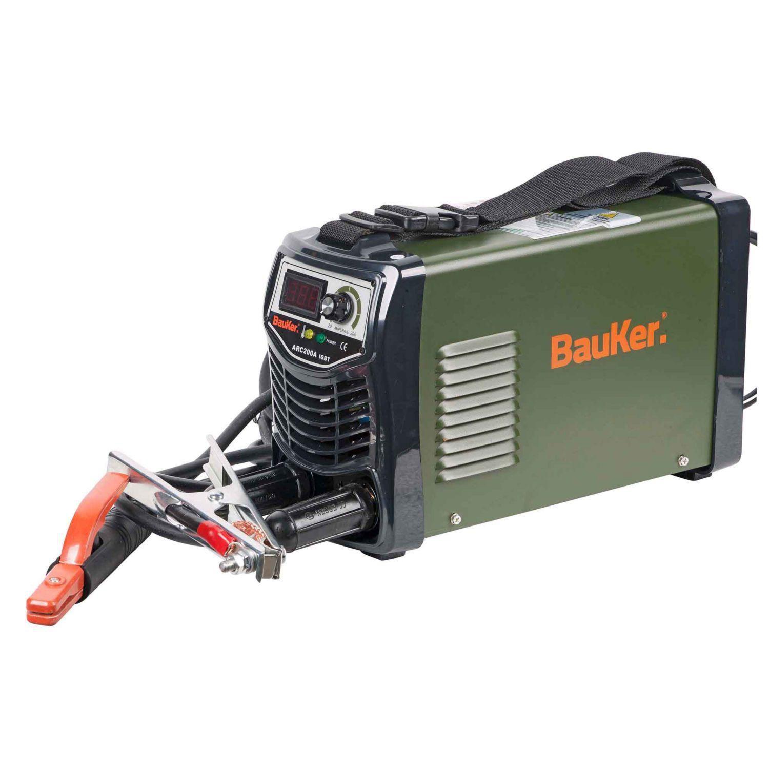 Inversor De Solda 200A - Bauker - Máquina de Solda - Magazine Luiza