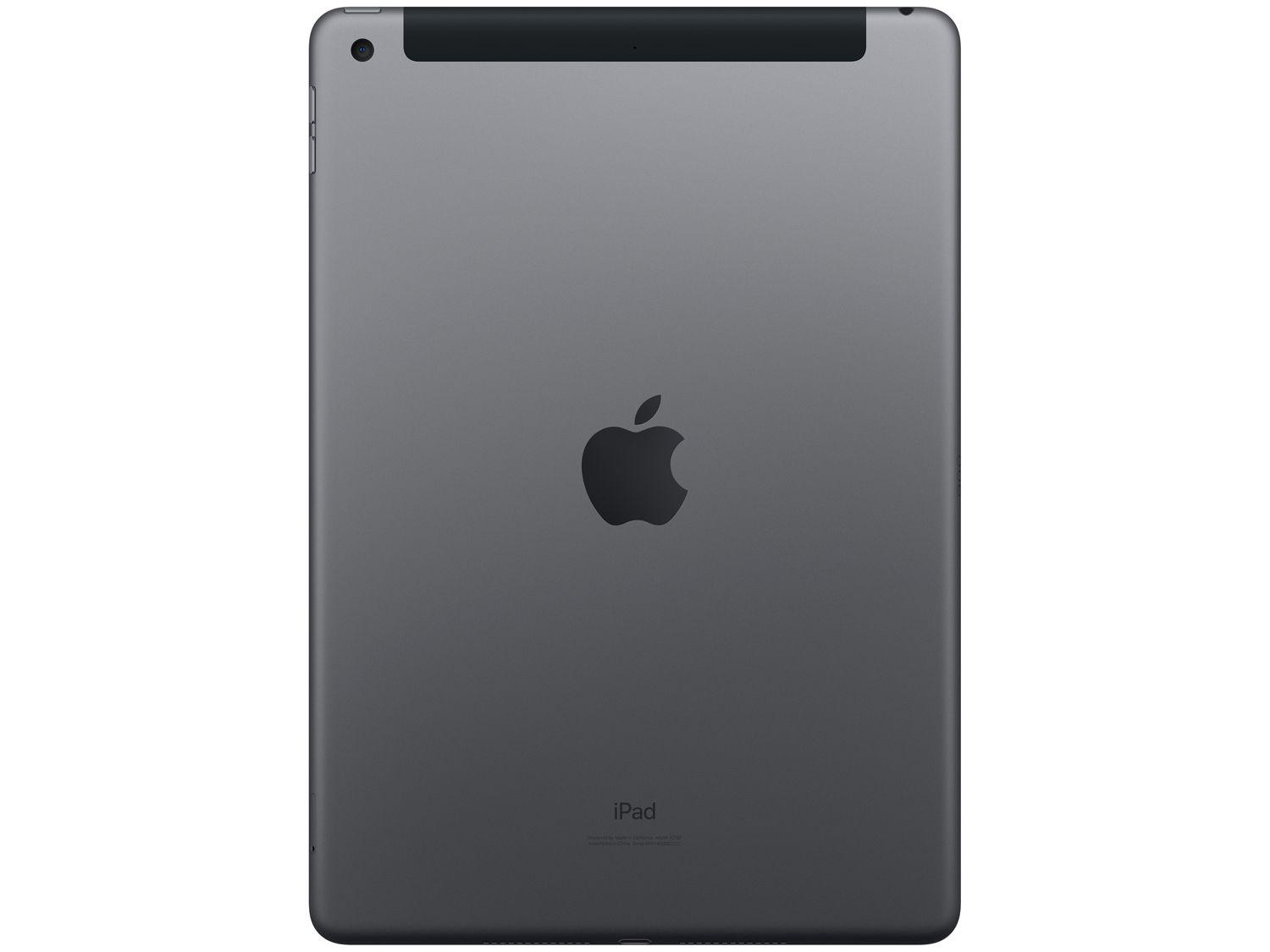 iPad 10,2” 7ª Geração Apple Wi-Fi + Cellular 32GB - Cinza iPad 10,2” 7ª Geração Apple Wi-Fi + Cellular 32GB - Cinza