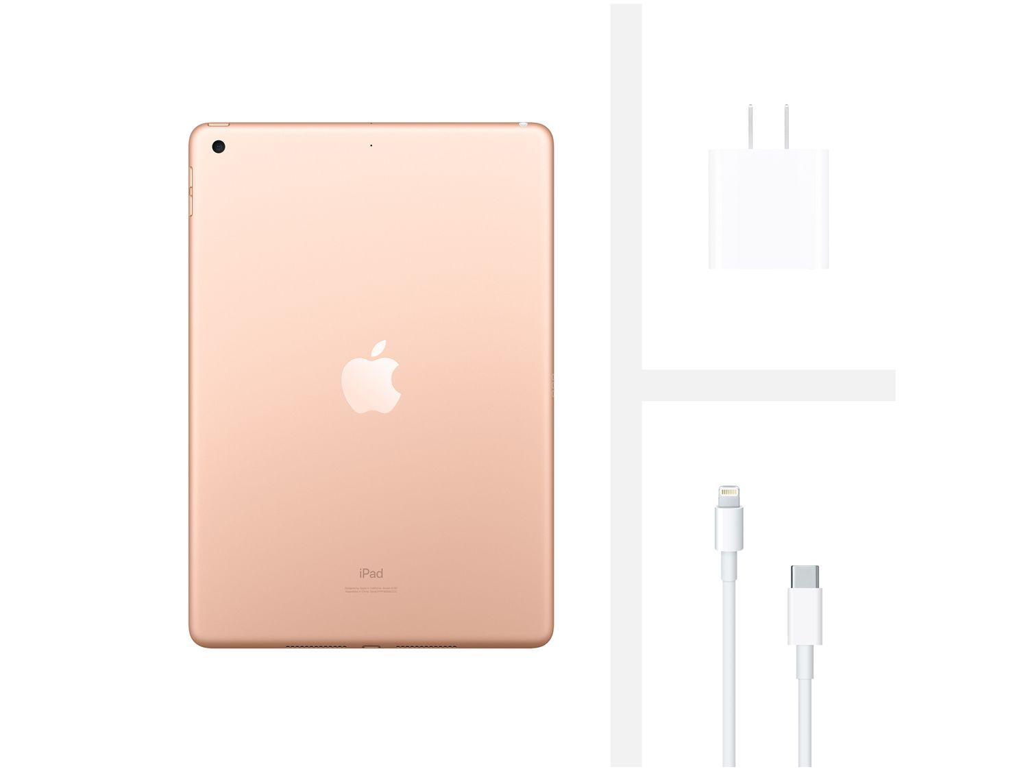 iPad Tela 10,2” 8ª Geração Apple Wi-Fi 32GB - Dourado iPad Tela 10,2” 8ª Geração Apple Wi-Fi 32GB - Dourado