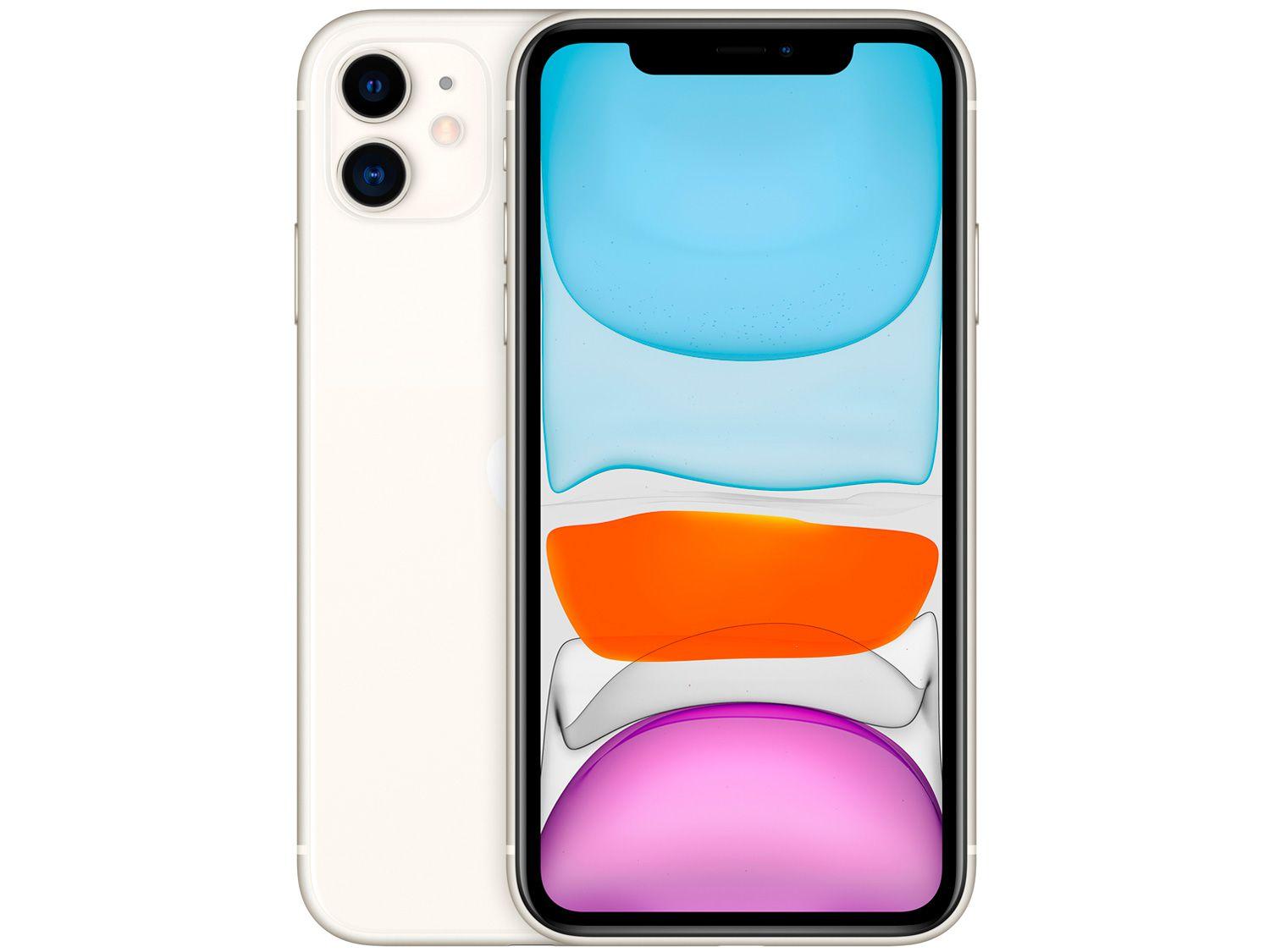 iPhone 11 Apple 128GB Branco 6,1” 12MP iOS - iPhone iPhone 11 Apple 128GB Branco 6,1” 12MP iOS - iPhone