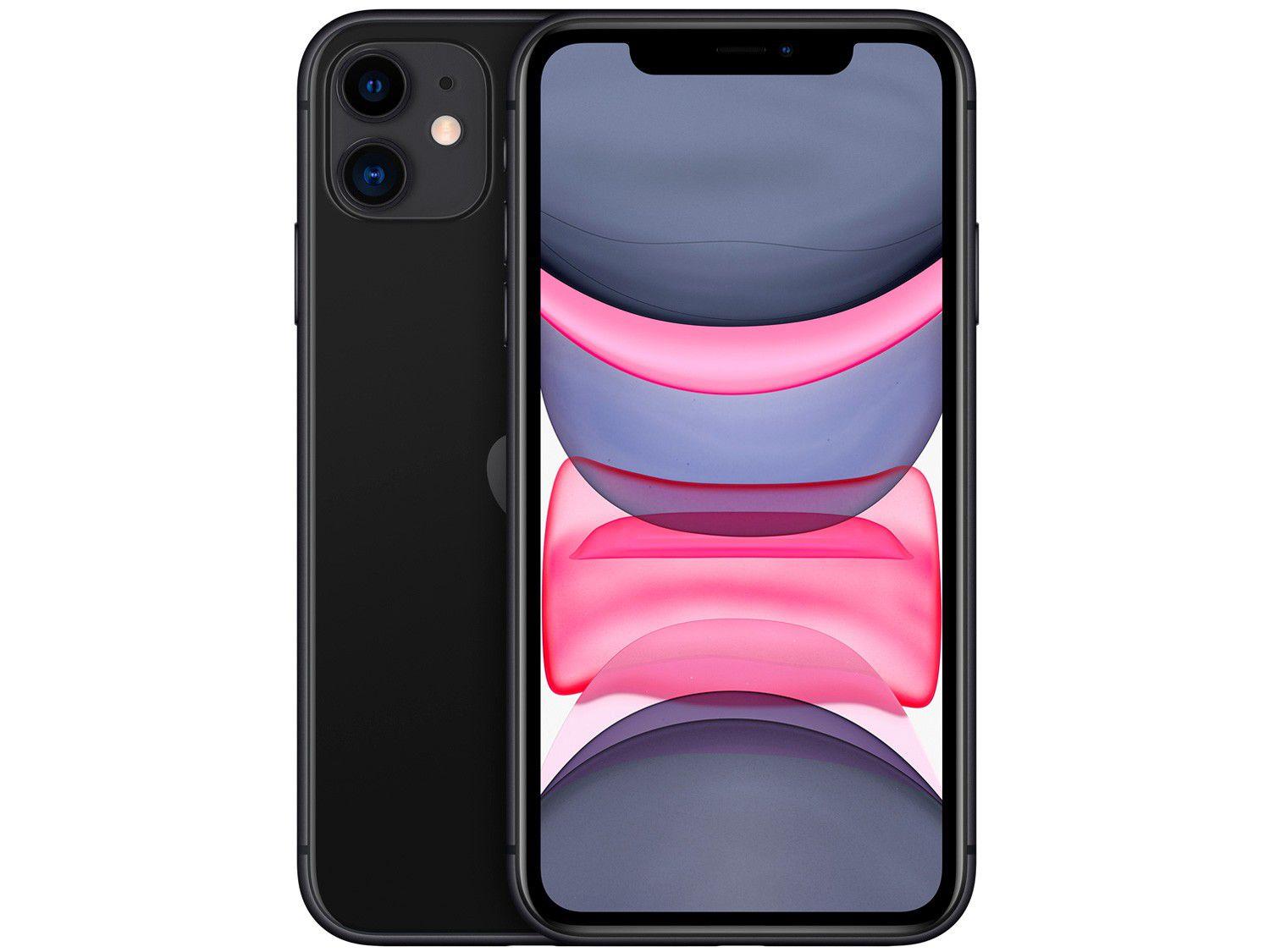 iPhone 11 Apple 256GB Preto 6,1” 12MP iOS iPhone 11 Apple 256GB Preto 6,1” 12MP iOS