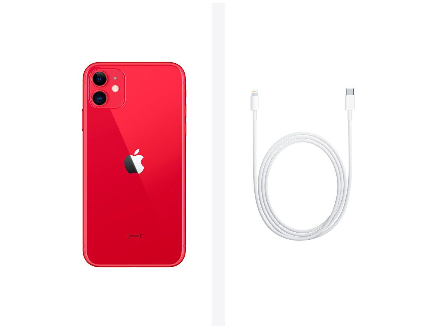 iPhone 11 Apple 256GB (PRODUCT)RED 6,1” 12MP iOS