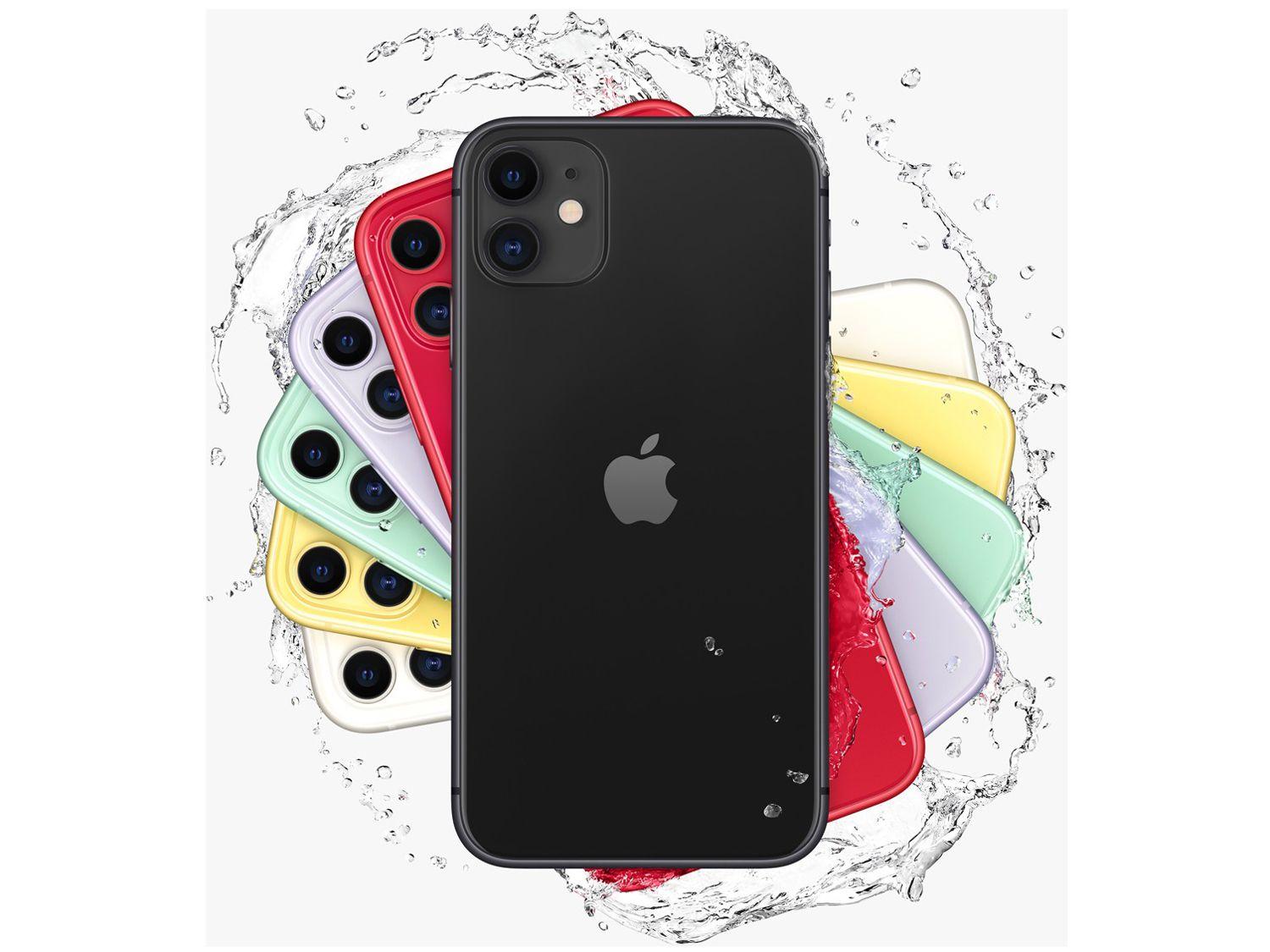 iPhone 11 Apple 64GB Preto 6,1” 12MP iOS