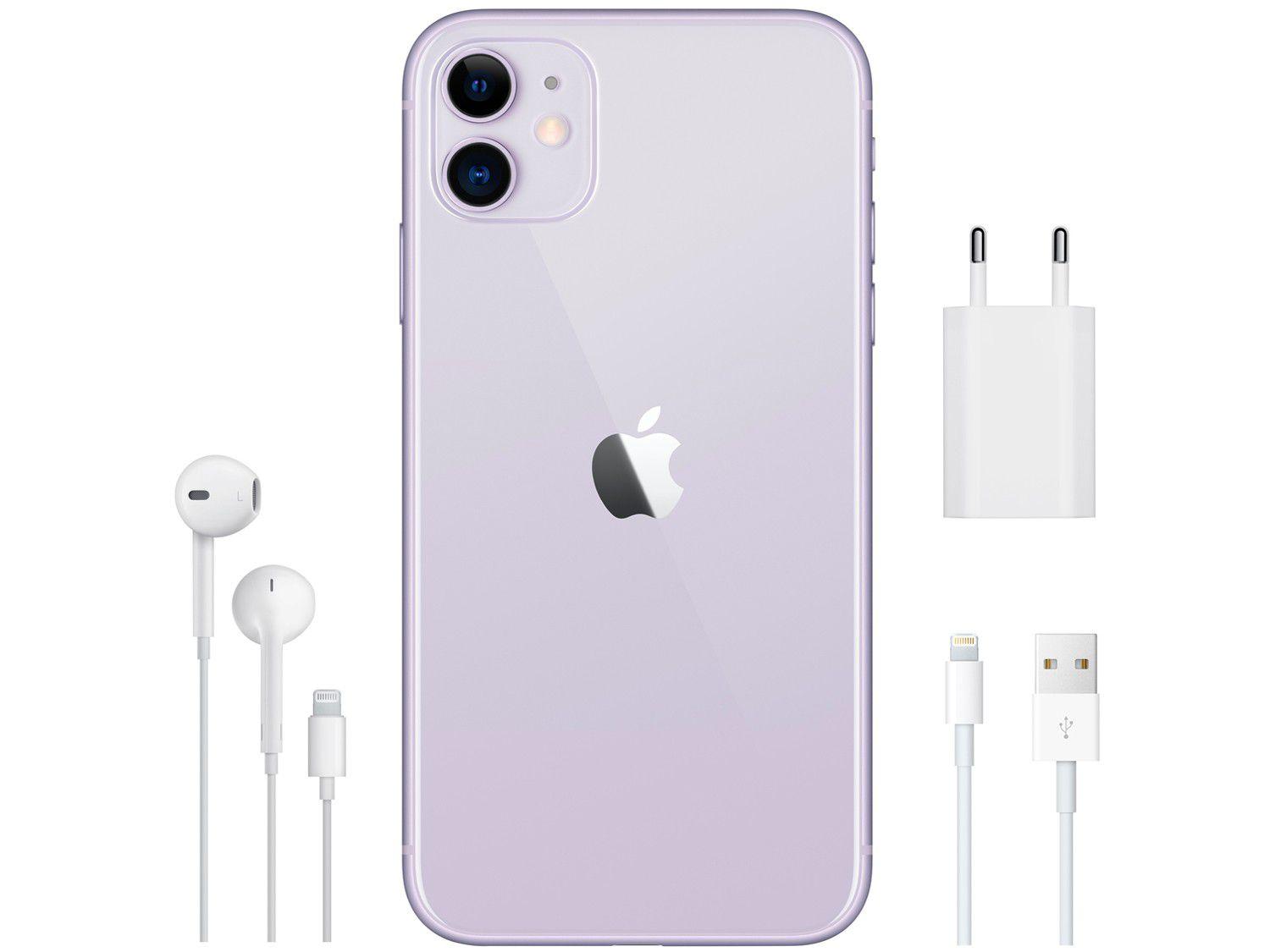 iPhone 11 Apple 64GB Roxo 6,1” 12MP iOS iPhone 11